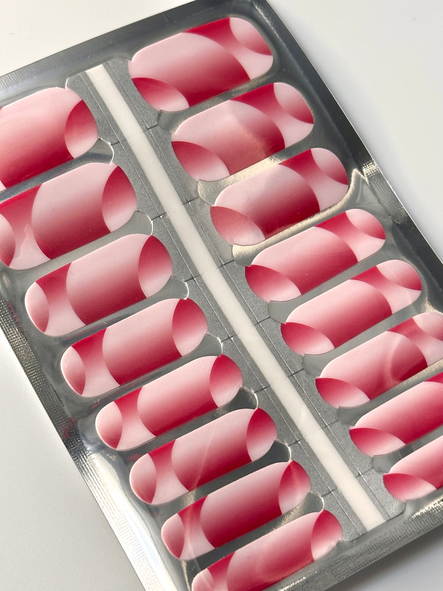 Retro Pink Nail Wraps