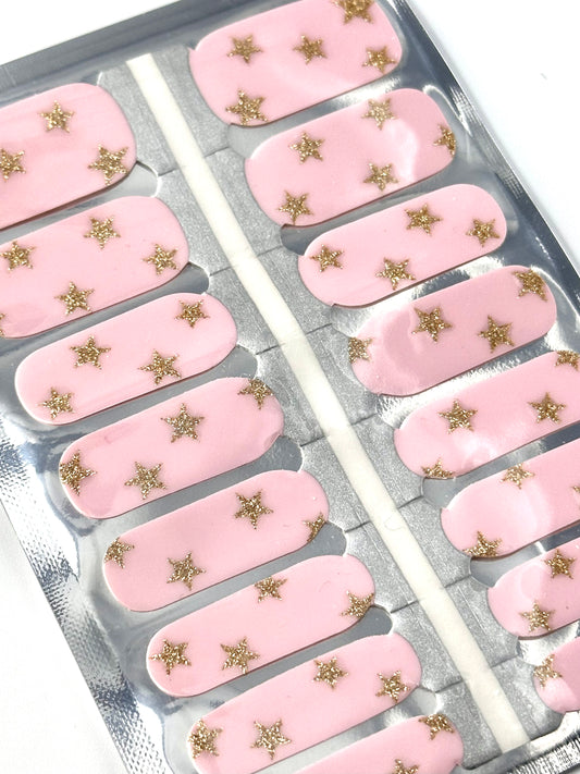 Starlight Blush Nagelsticker