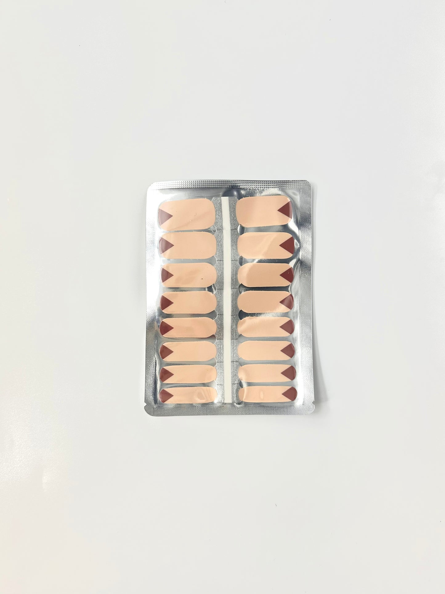Mocha Edge Nail Wraps