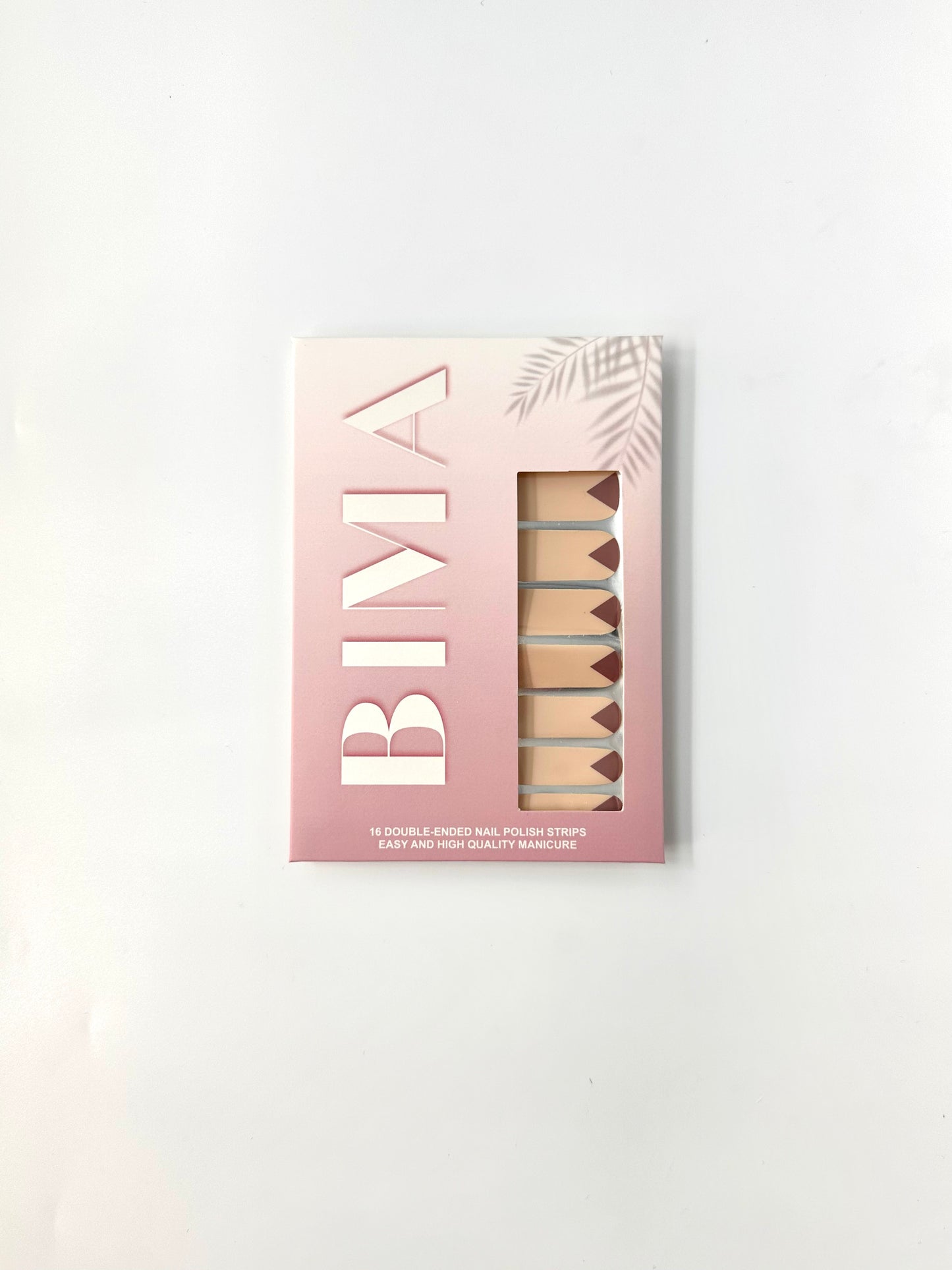 Mocha Edge Nail Wraps