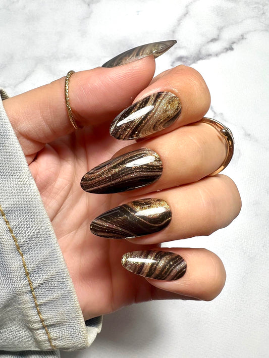 Midnight Party Gel Nail Stickers