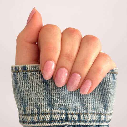 Cotton Candy Gel Nail Wraps