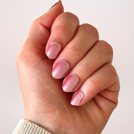 Rose Petal Gel Nail Sticker