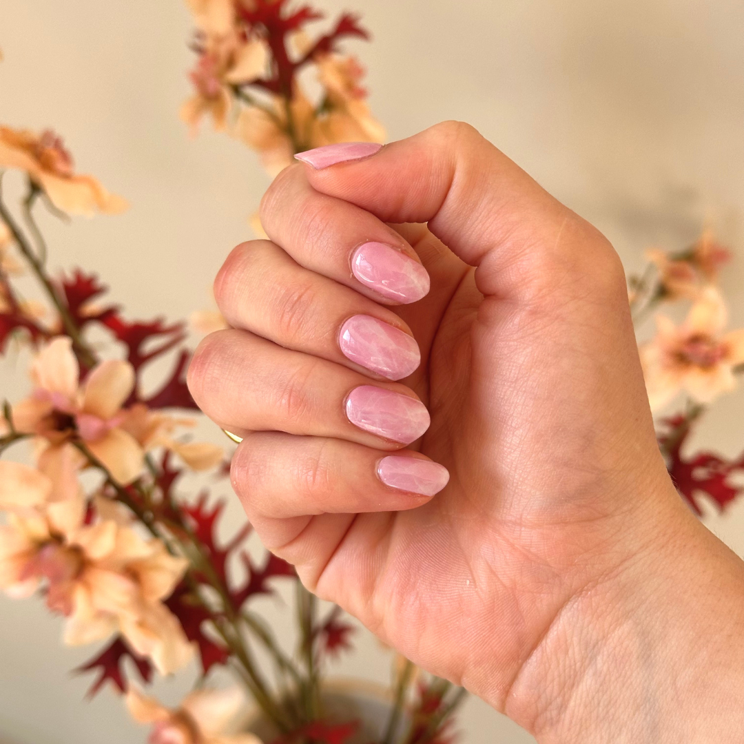 Cotton Candy Gel Nail Wraps