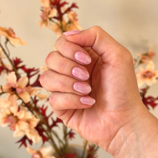 Cotton Candy Gel Nail Wraps