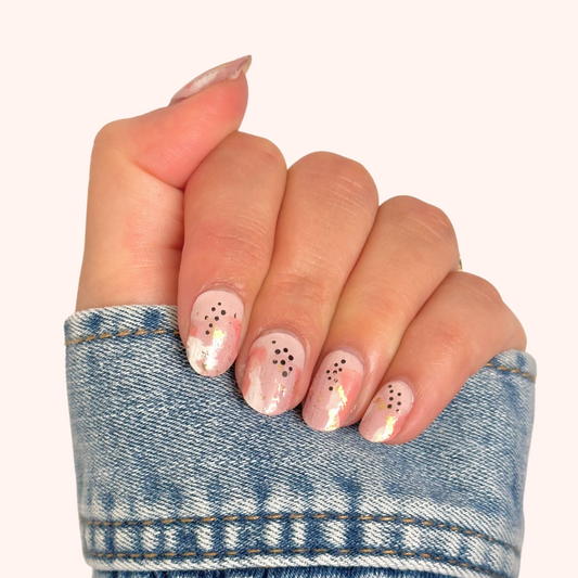 Arty Vintage Gel Nail Stickers
