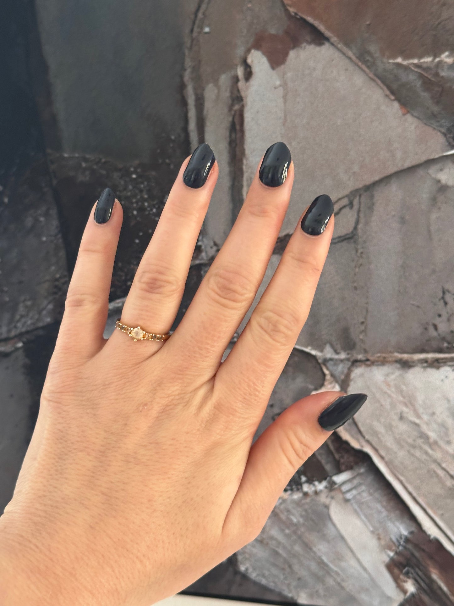 Navy Night Gel Nail Stickers