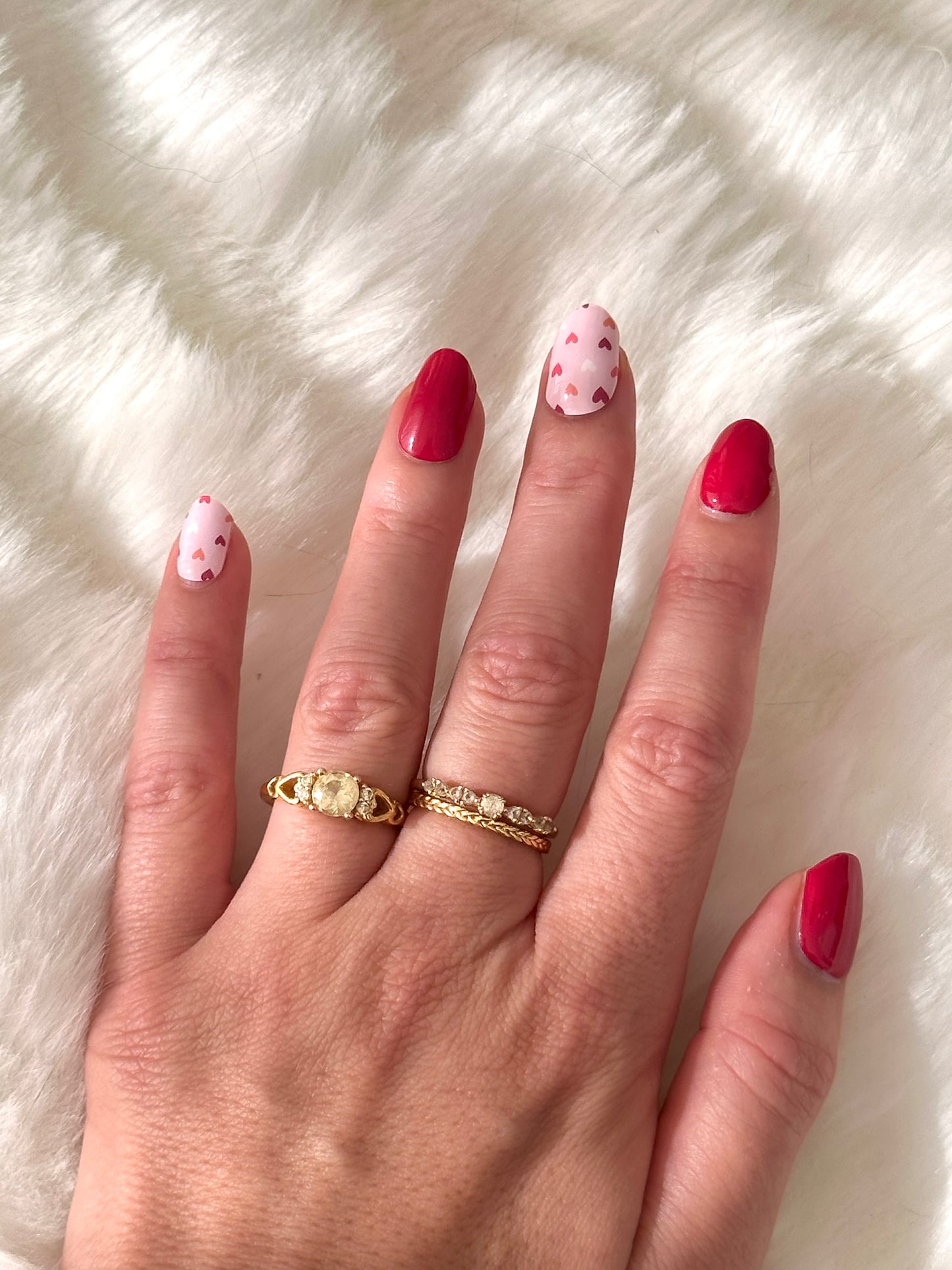 Sweet Valentine Gel Nail Stickers