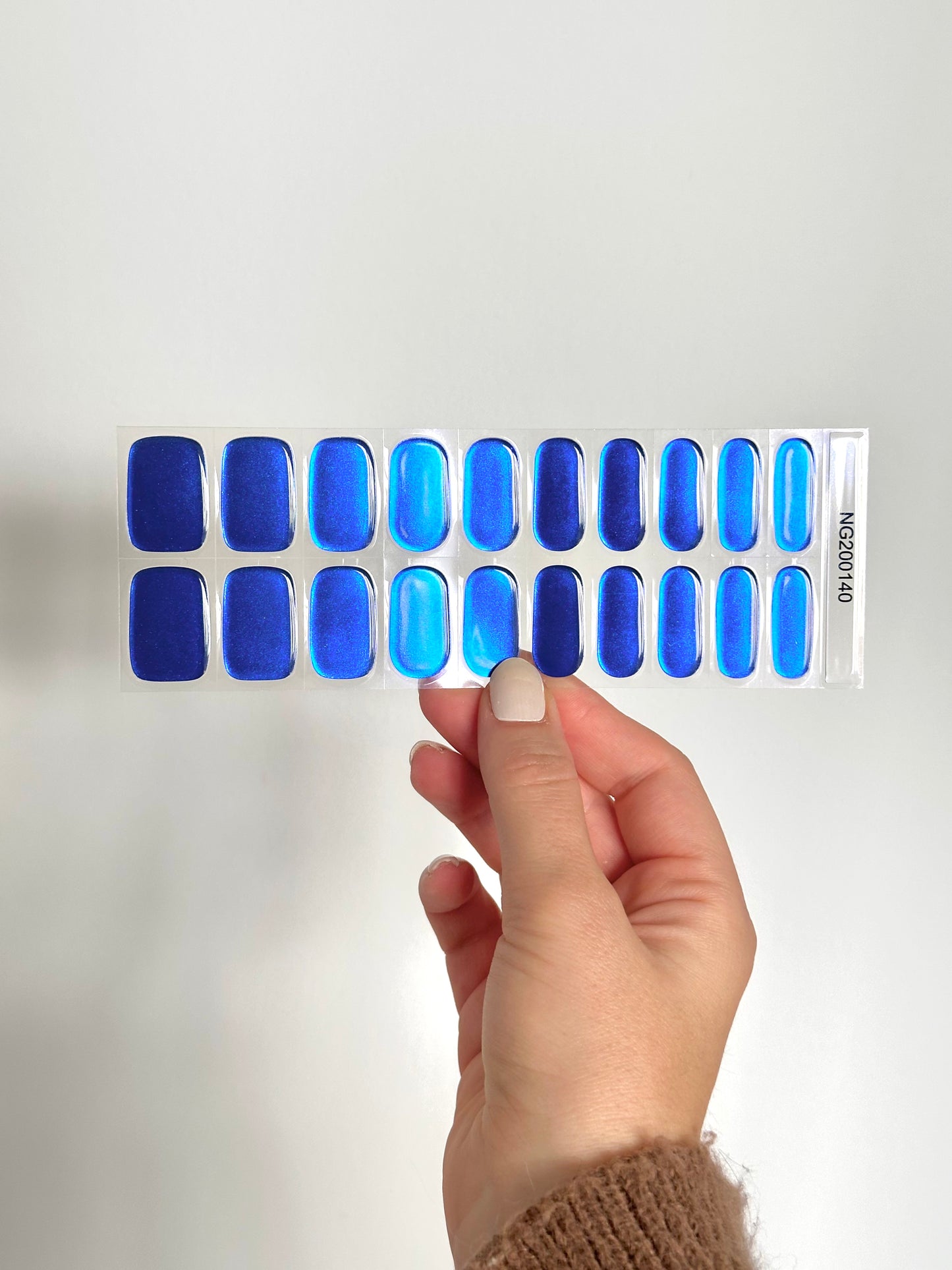 Royal Chrome Gel Nail Stickers