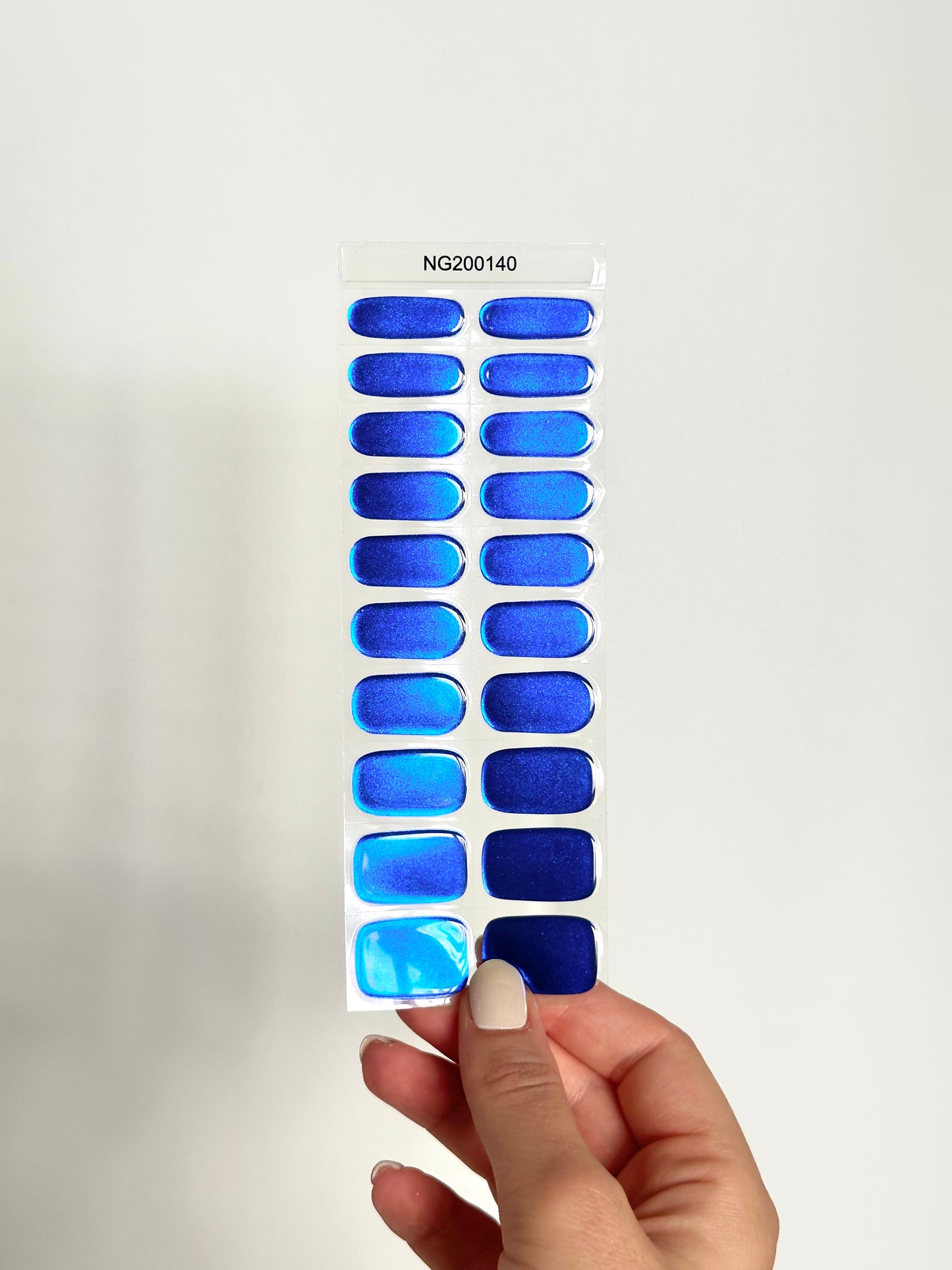 Royal Chrome Gel Nail Stickers