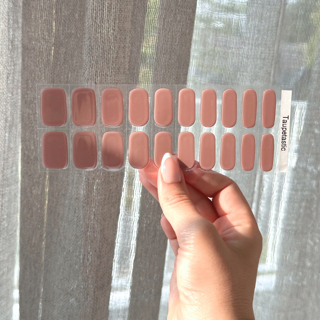 Gel Nail Stickers Sweet Lilac