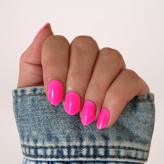 Hot Pink gellakstickers