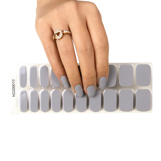 Mouse Grey Gel Polish Strips